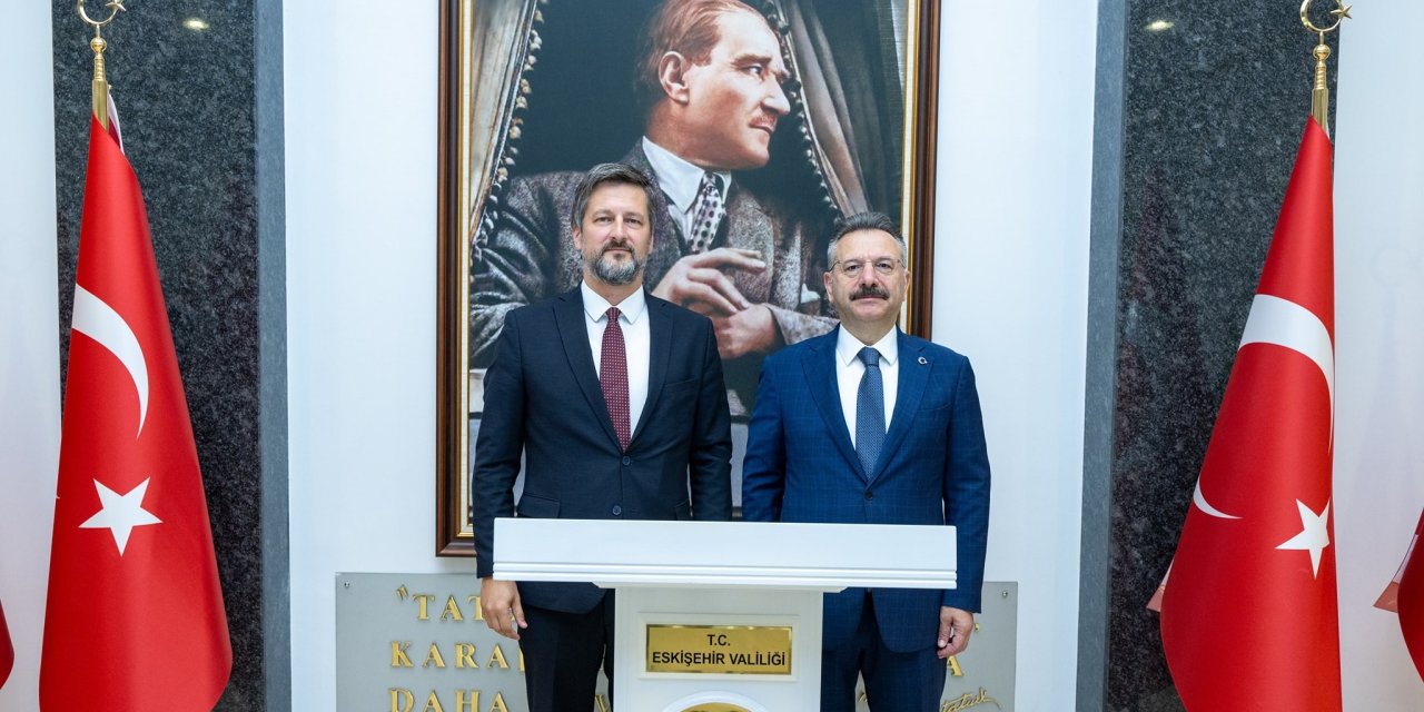 Büyükelçi Viktor Matis Eskişehir Valiliği'ni ziyaret etti