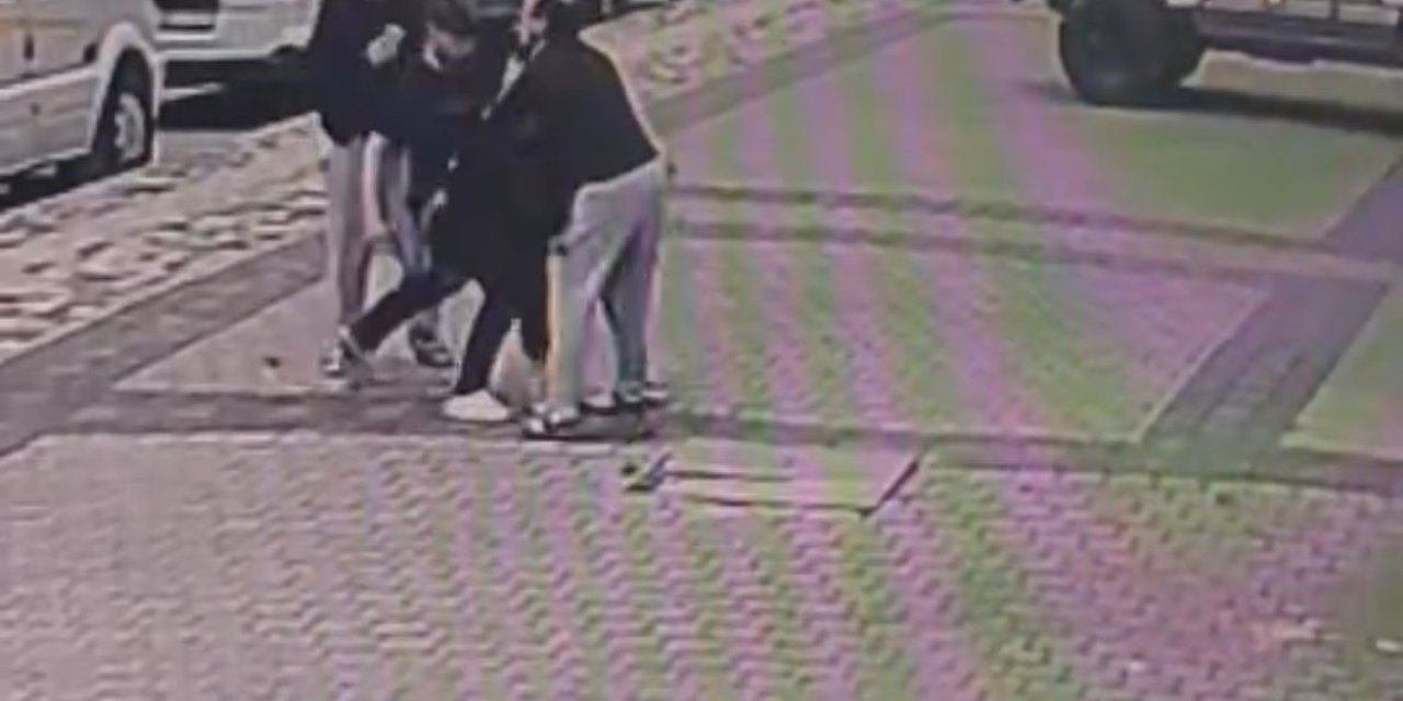 Hırsızlık yaparken yakalandı, dayaktan kaçamadı