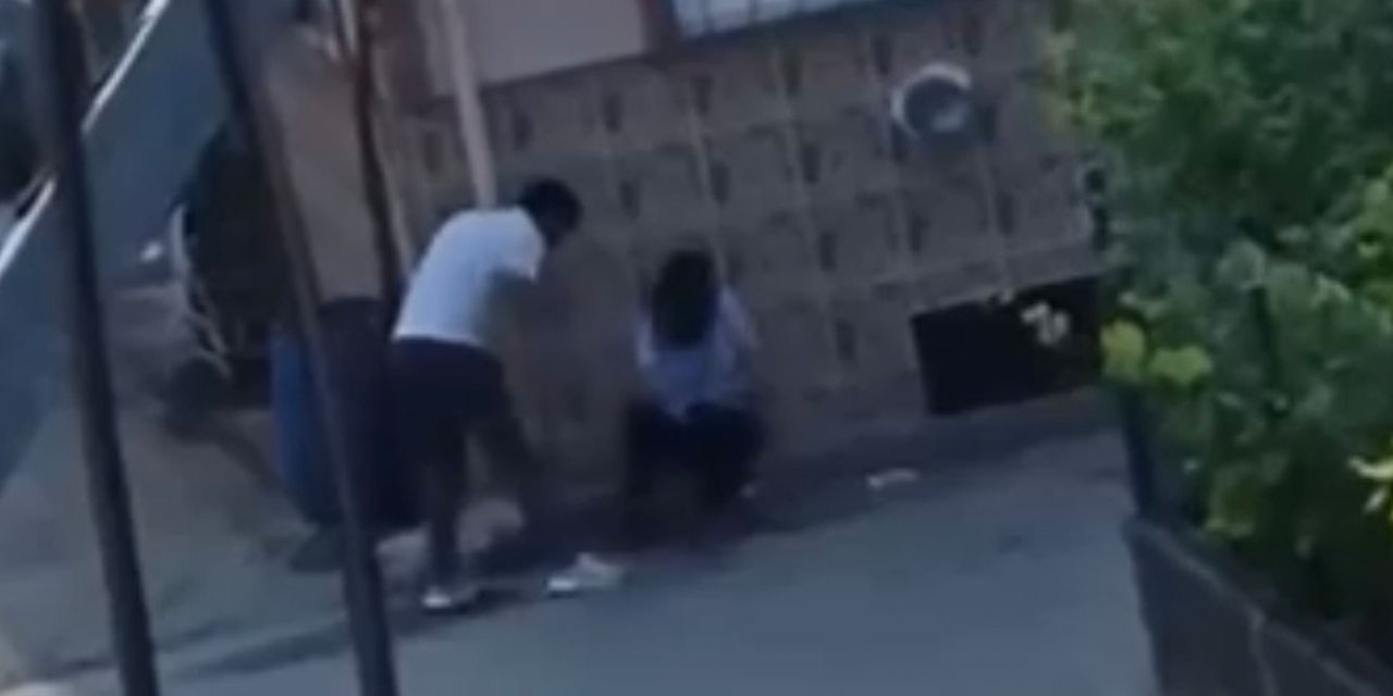 Bursa'da tartıştığı kadını yol ortasında darp etti