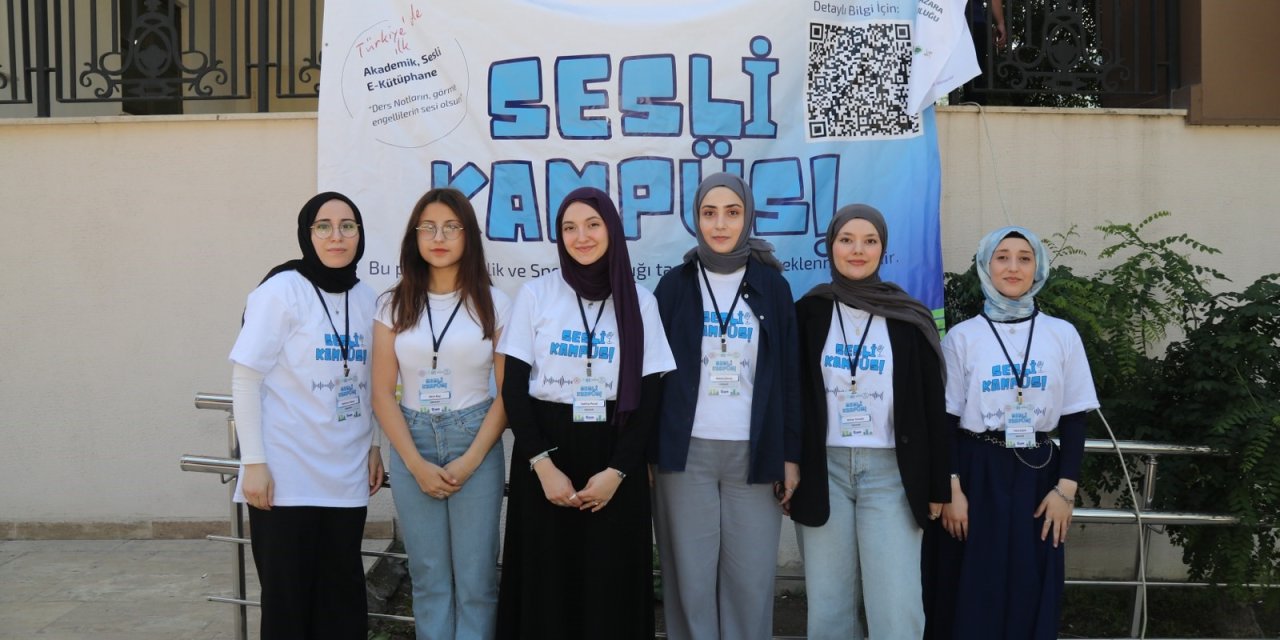 "Sesli Kampüs" projesi hayata geçti