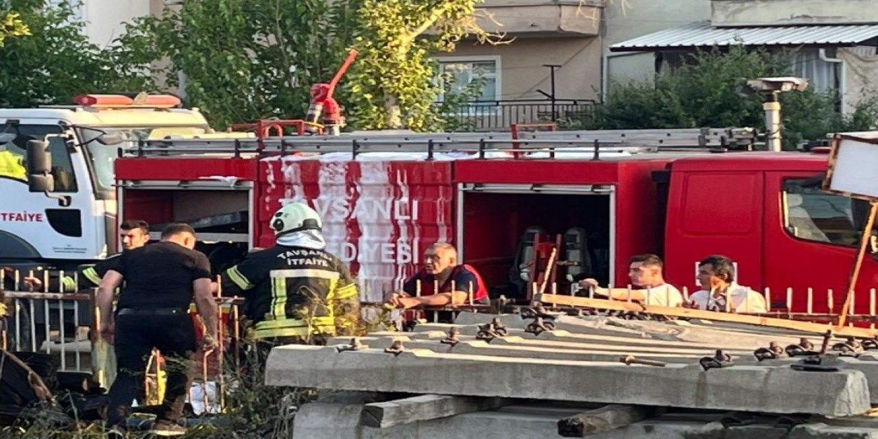 Kütahya'da korkutan yangın