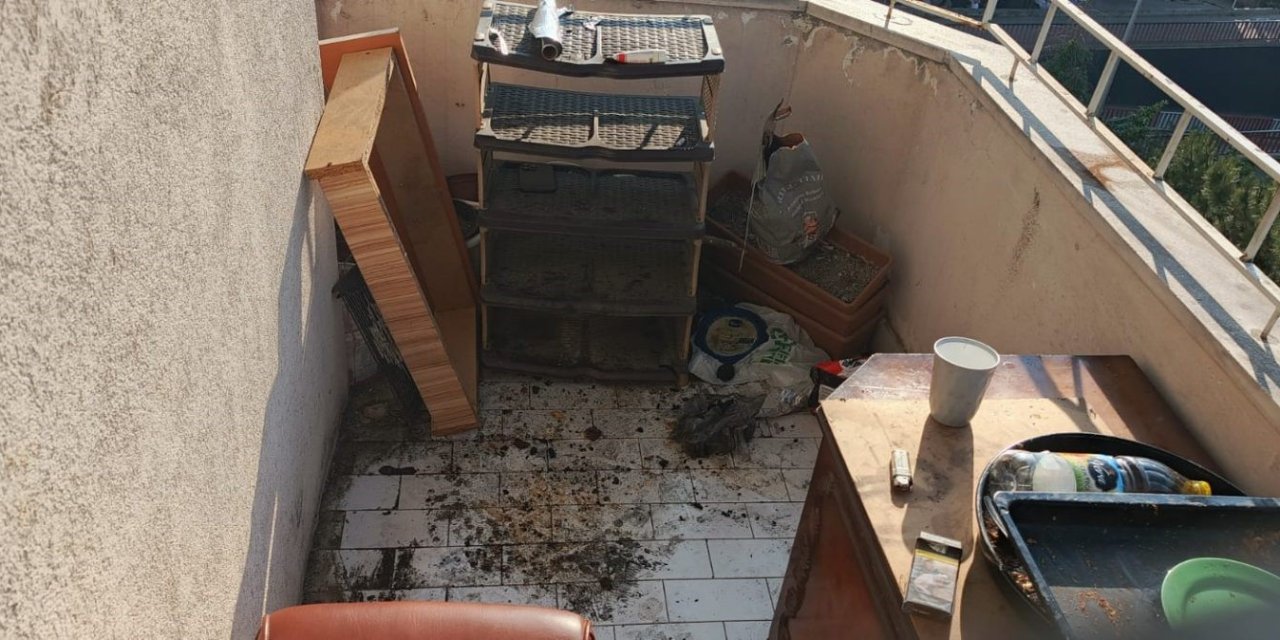 Yangın ihbarına giden itfaiye ekipleri mangalla karşılaştı