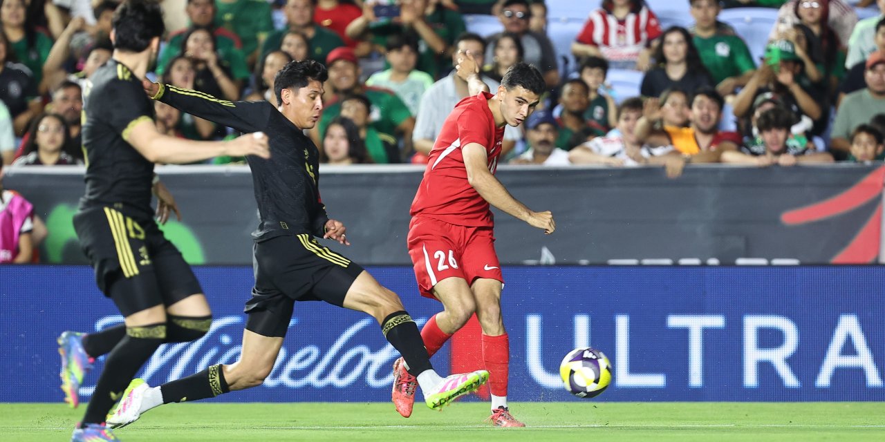 A Milli Futbol Takımı Meksika'ya 1-0 mağlup oldu