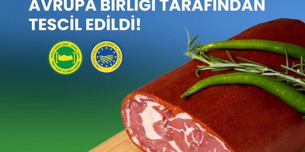 Afyon Pastırması Avrupa Birliği'nde tescillendi