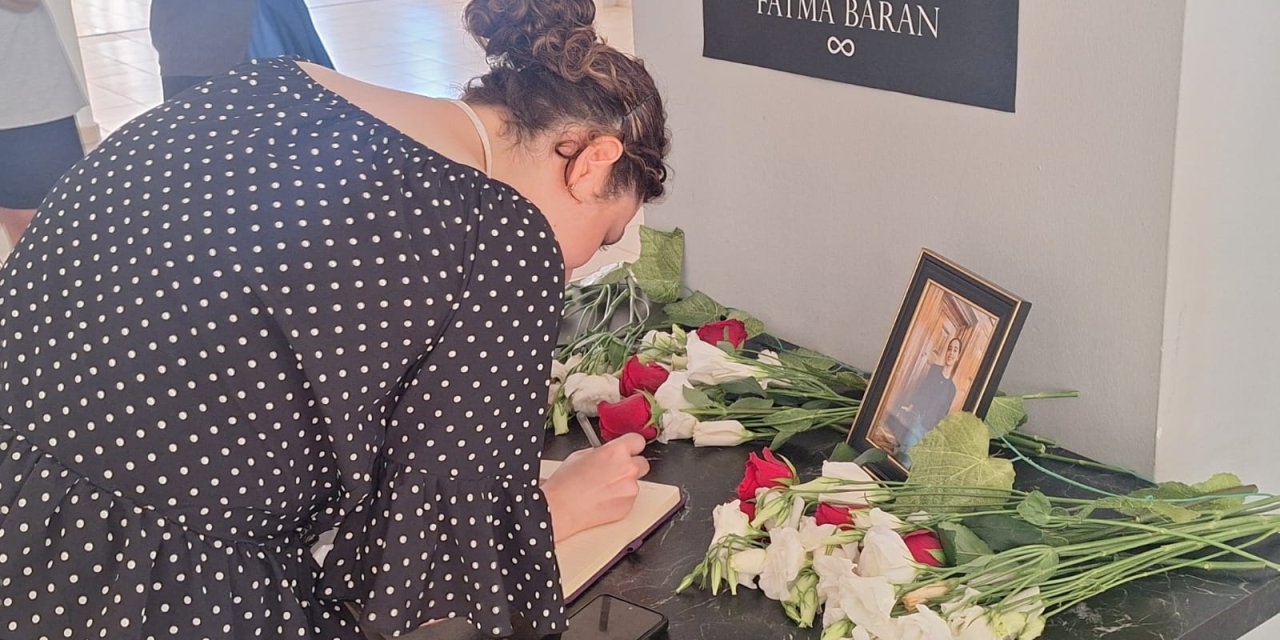 Arkadaşları ve hocaları Fatma Baran'ı andı