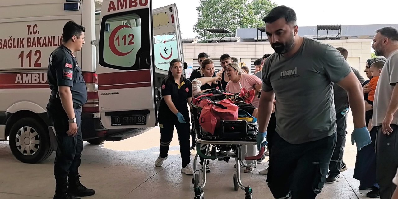 Bursa'da feci kaza: 2 ağır yaralı