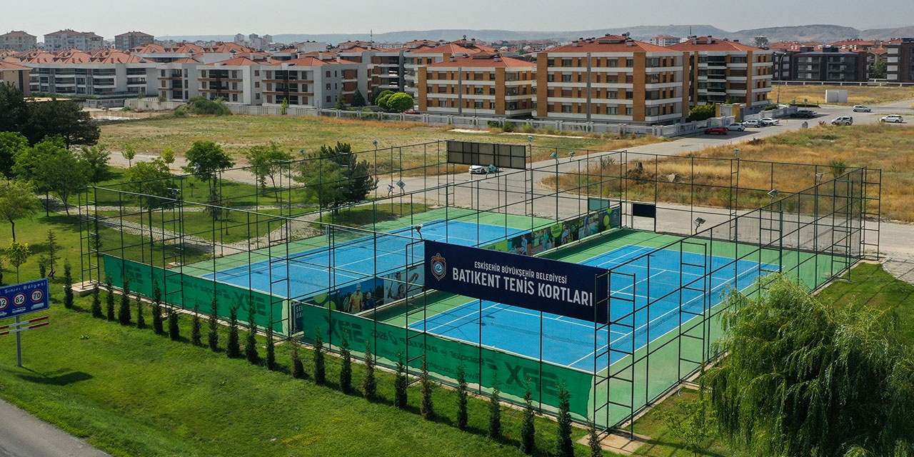 Eskişehir'de tenis eğitimleri başlıyor!