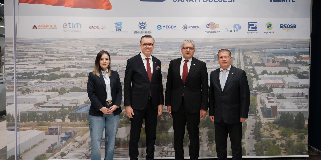 MARSİFED heyeti Eskişehir Organize Sanayi Bölgesi'ni ziyaret etti