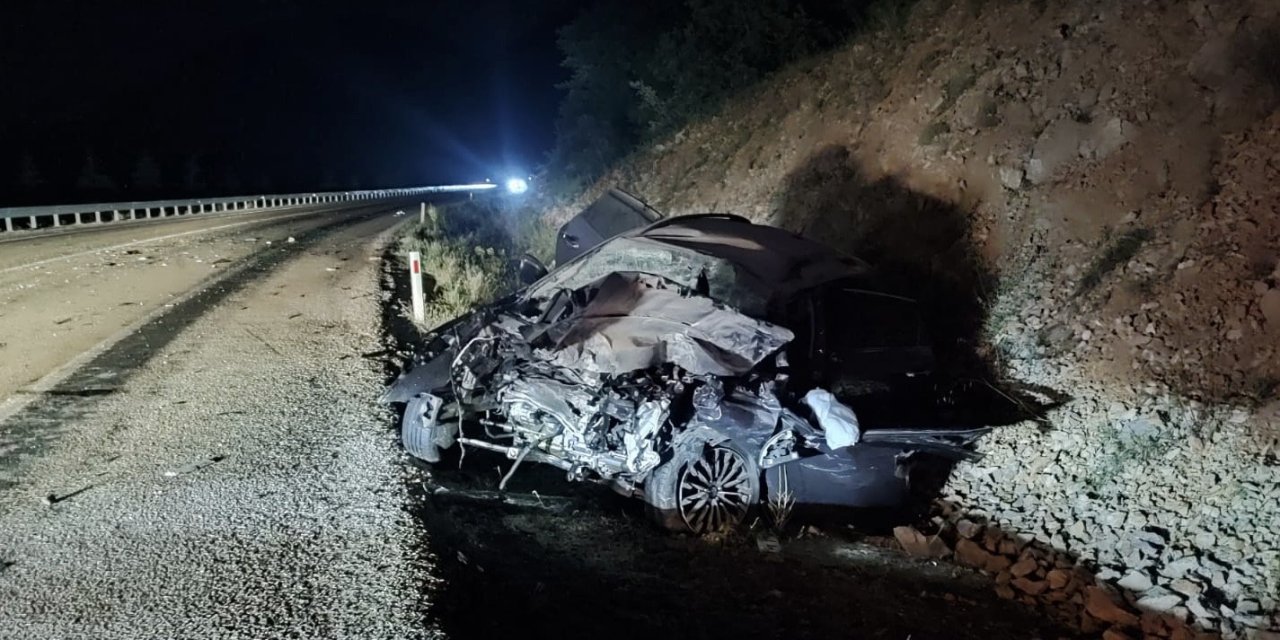 Konya'da feci kaza: 1 ölü, 8 yaralı