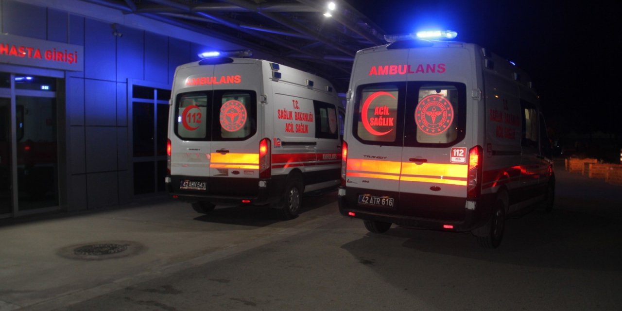 Konya’da kaza: 1 kişi öldü, 8 kişi de yaralandı