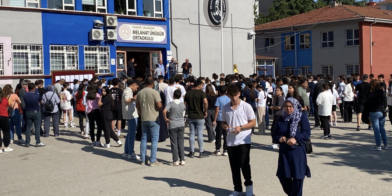 Öğrenciler LGS’de ter döktü