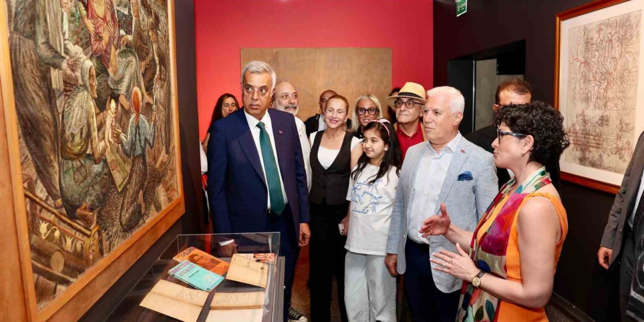 Usta ressam İbrahim Balaban’ın eserleri Bursalılarla buluştu