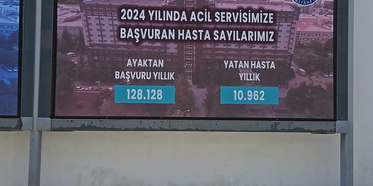 ESOGÜ Tıp Fakültesi Hastanesi verilerini açıkladı