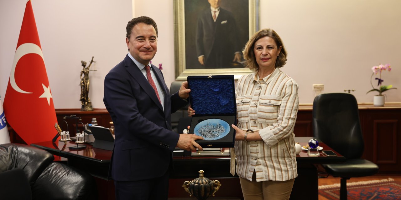 Ali Babacan'dan Ayşe Ünlüce’ye ziyaret