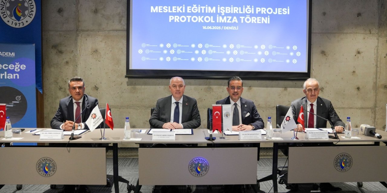 Sanayi ve eğitim güçlerini birleştirdi