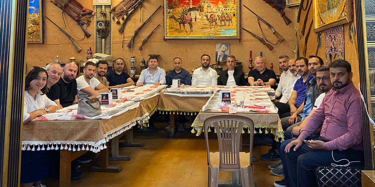 MÜSİAD Ciğerci Aziz Usta’yı yeni yerinde ziyaret etti