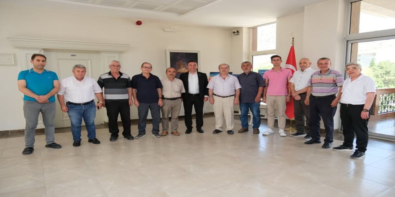 Başkan Dökmeci muhtarlar ile bir araya geldi