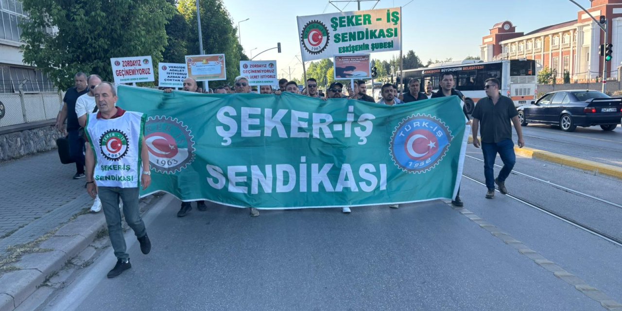 Şeker-İş Sendikası Eskişehir Şubesi net konuştu