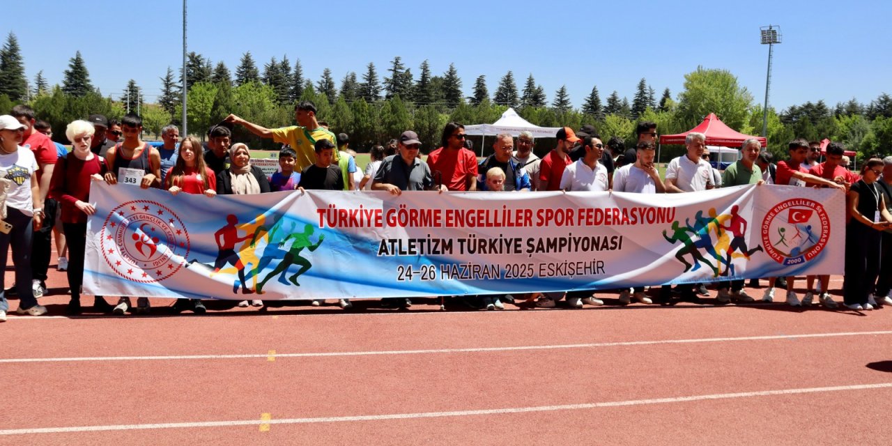Görme Engelliler Atletizm Türkiye Şampiyonası sona erdi
