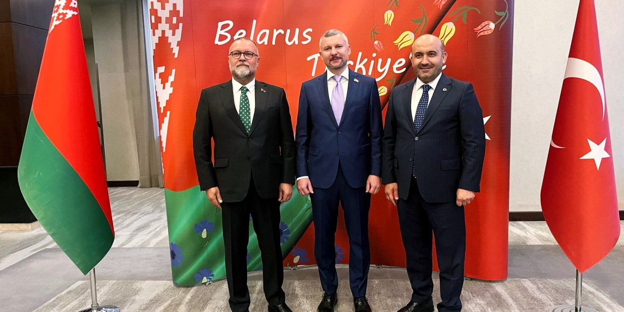 Gürhan Albayrak Belarus Cumhuriyeti resepsiyonuna katıldı