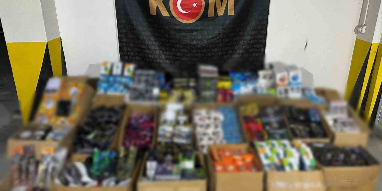 Eskişehir’de 6 bin 171 adet gümrük kaçağı malzeme ele geçirildi, 1 kişi tutuklandı