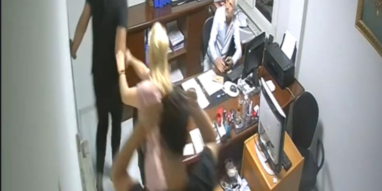 Servisçiler odası başkanına saldırı