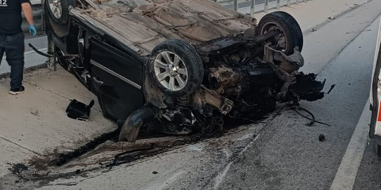 Konya'da feci kaza