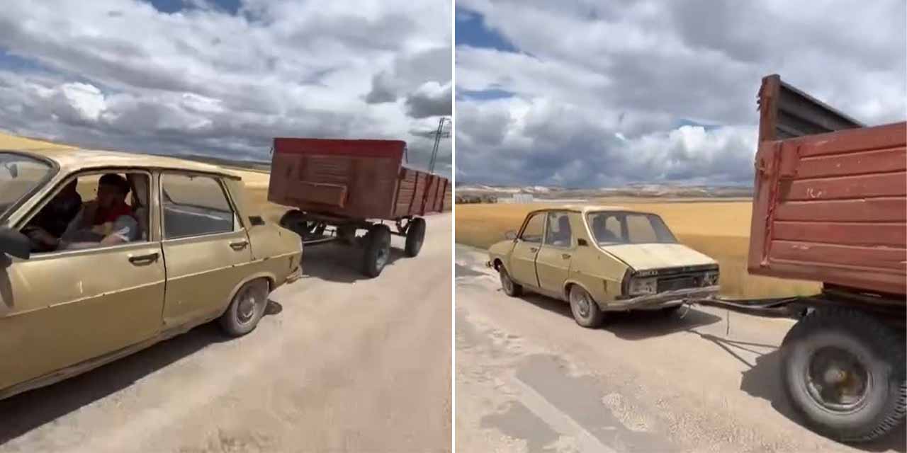 Eskişehir'de hem canlarını hem de trafiği tehlikeye attılar