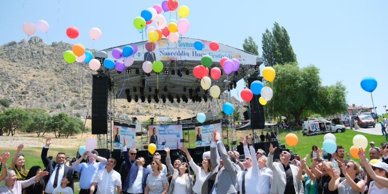 Nasreddin Hoca Kültür ve Sanat Festivali 2025: Sivrihisar’da renkli görüntüler