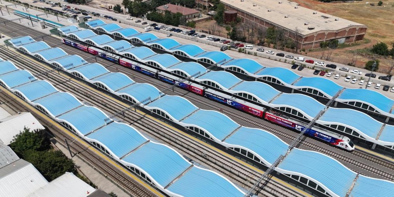 100 bin yolcu taşıyacak tren Eskişehir'de