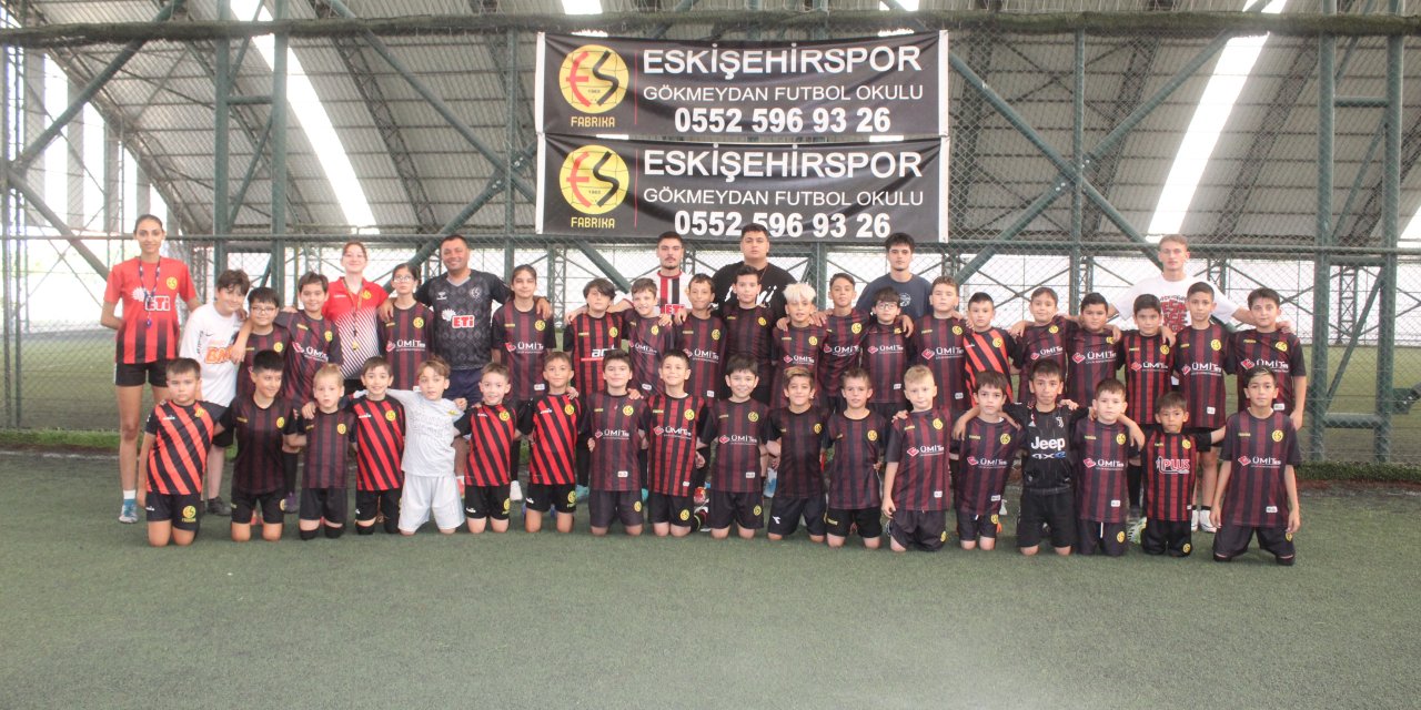 Eskişehirspor alt yapısı Gökmeydan'da çalışıyor