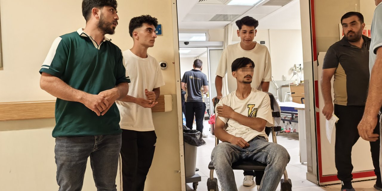 17 yaşındaki çocuk maganda kurşunu ile yaralandı