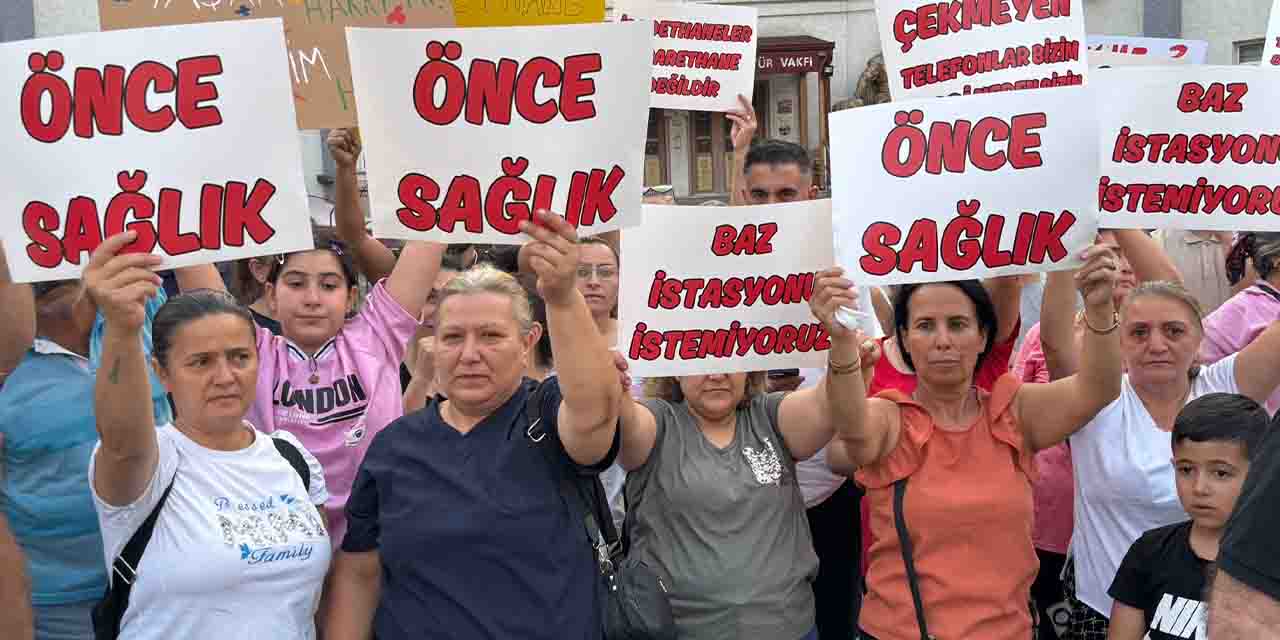 Eskişehir'de baz istasyonu kurulan mahallede gerilim giderek artıyor