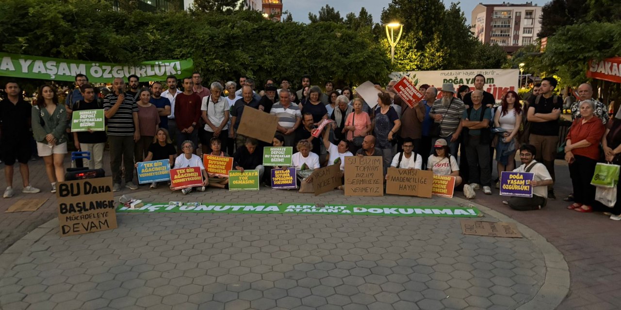 Doğayı savunmak için "Yaşam Nöbeti"