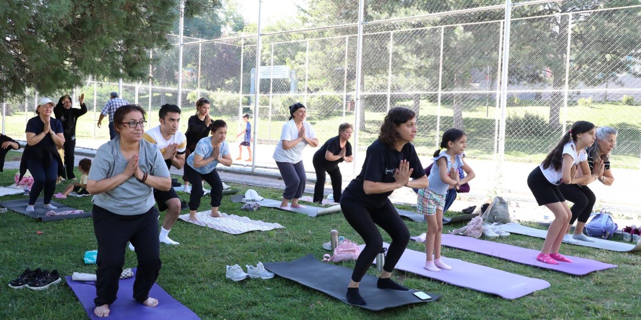 Eskişehir’de ücretsiz sabah sporu etkinlikleri devam ediyor