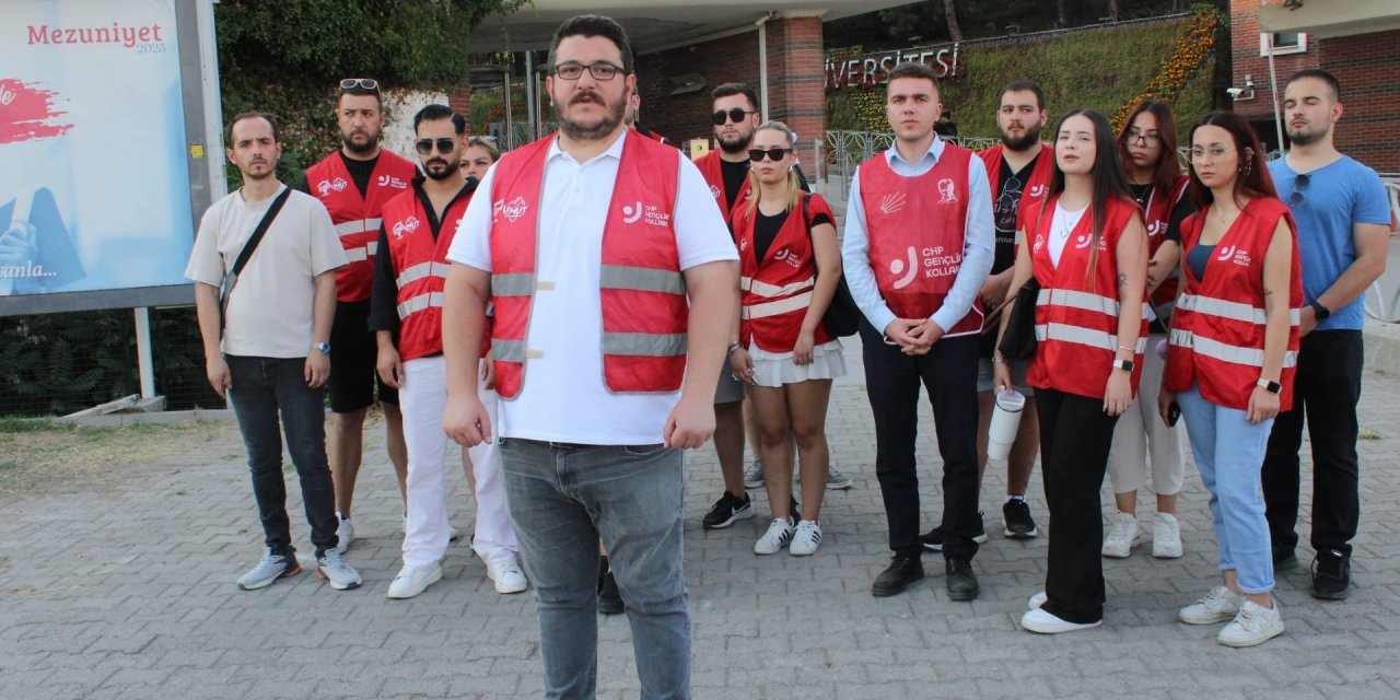 CHP İl Gençlik Kolları'ndan öğrencilere soruşturma tepkisi