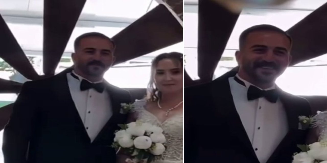 Şehit olan Tolunay Kocaman'ın düğün görüntüsü yürek burktu