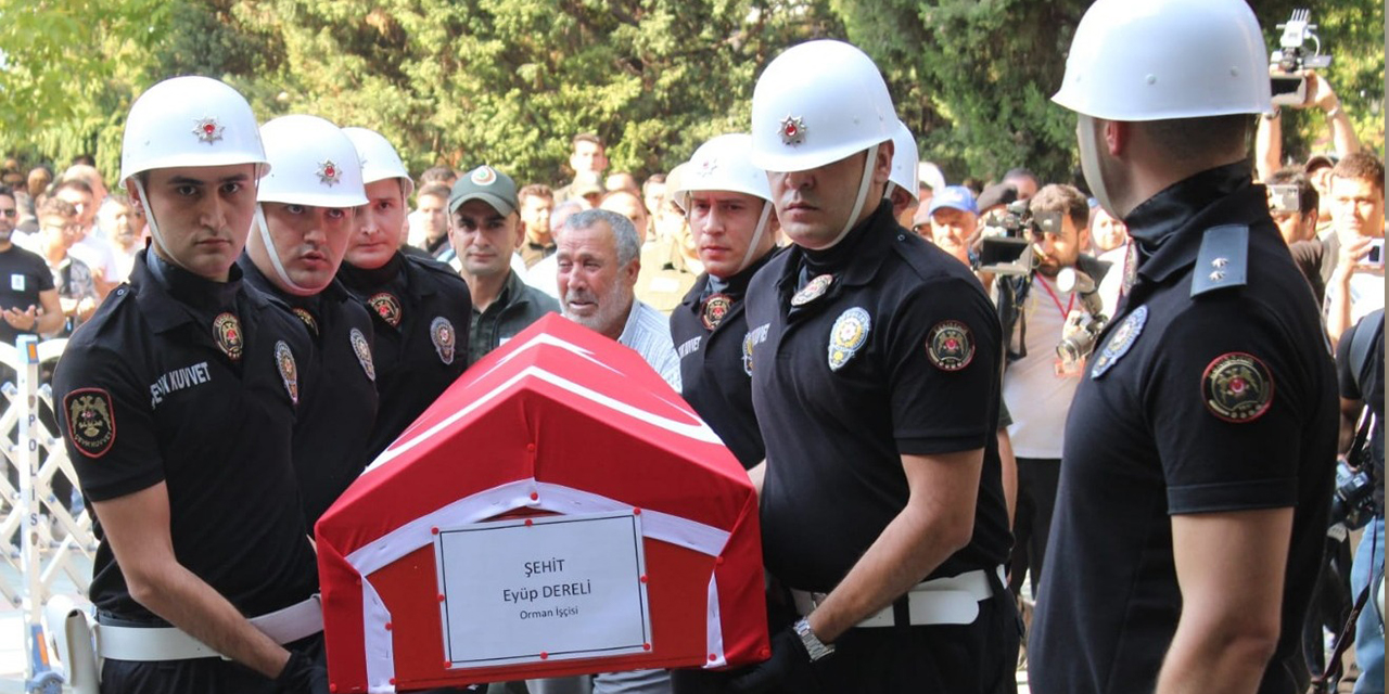 Kahraman şehit Eskişehir'de son yolculuğa uğurlandı