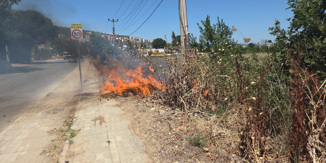 Yangın kısa sürede kontrol altına alındı