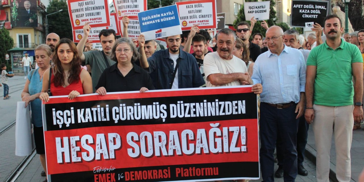 “Bu kaza değil iş cinayetidir”