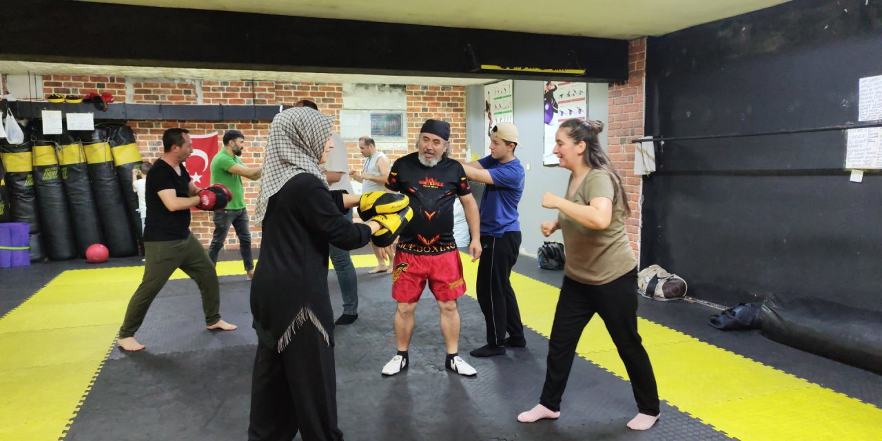 Ailelere özel kickboks etkinliği