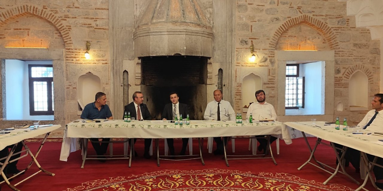 İlçe milli eğitim müdürleri aylık koordinasyon toplantısı yaptı