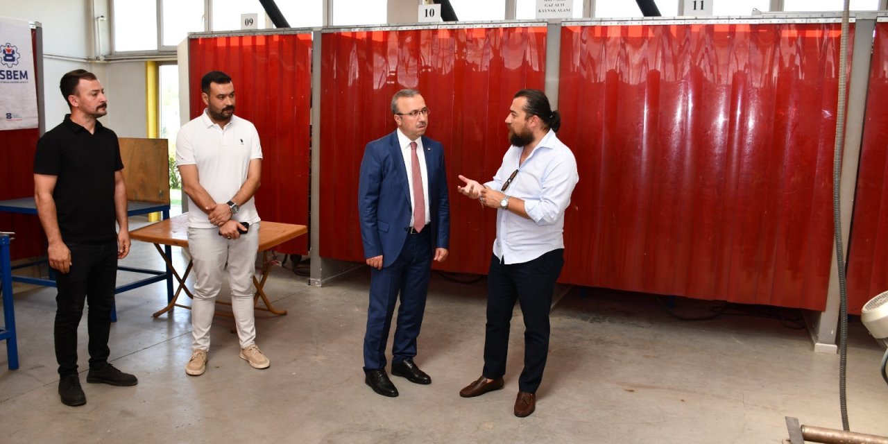 Eskişehir İl Millî Eğitim Müdürü MEGEM'i inceledi