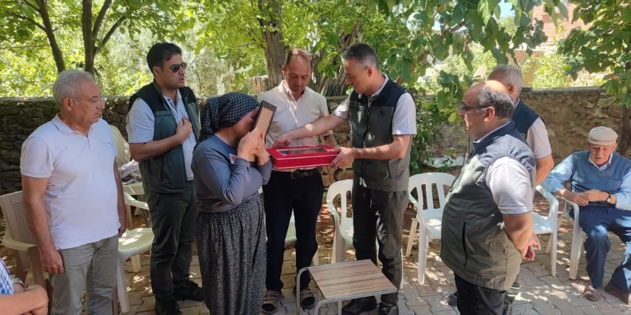 Eskişehir'de şehit olan kahramanlar Denizli'de anıldı
