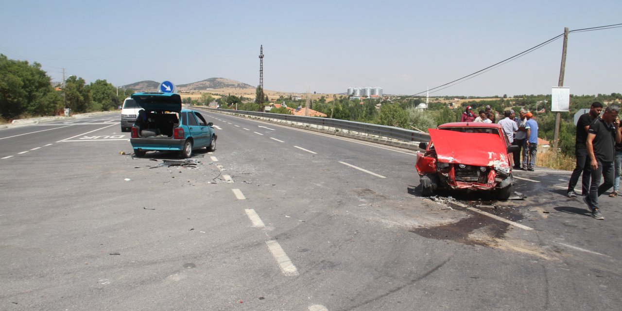 Konya’da feci kaza: 4 yaralı