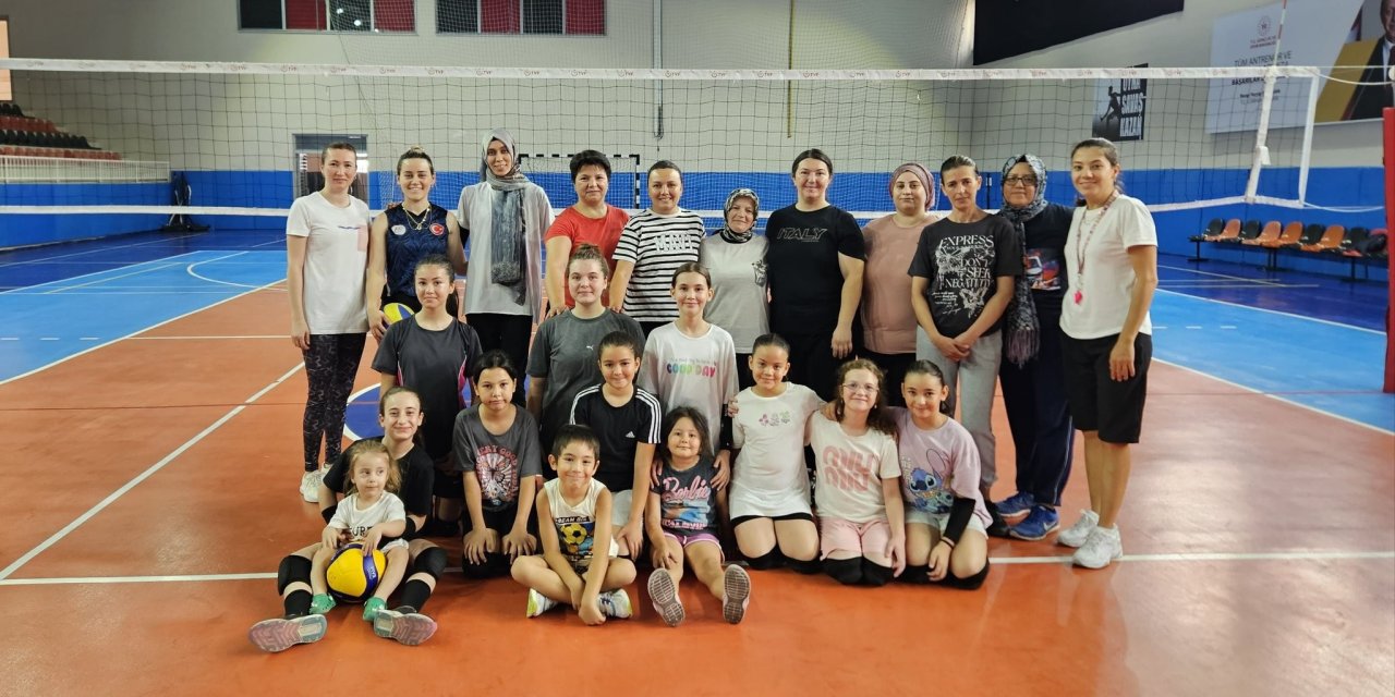 Kadınlara sporla buluşma fırsatı sunan proje çok seviliyor