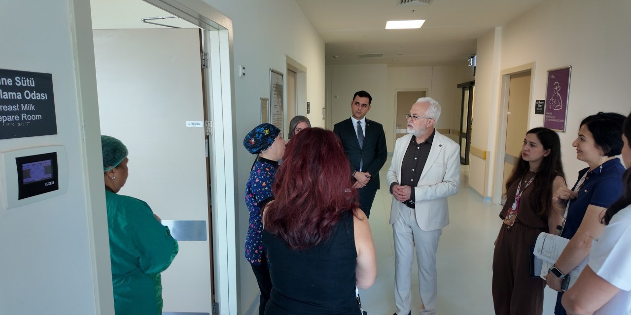 Yaşar Bildirici Eskişehir Şehir Hastanesi'ni ziyaret etti