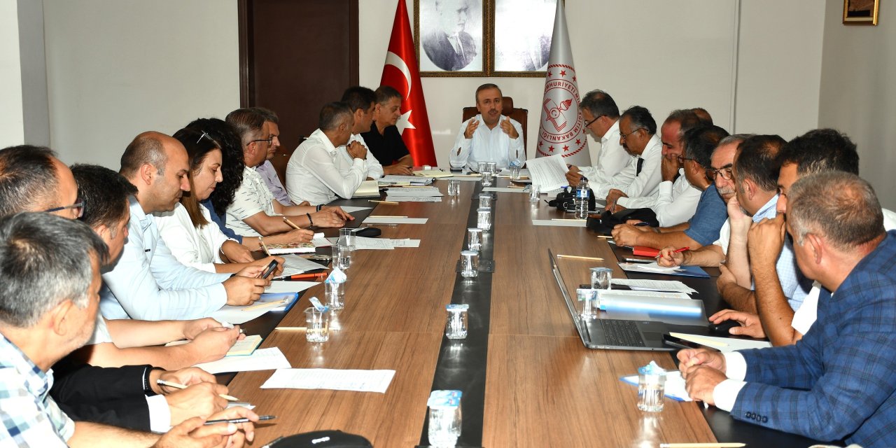 Eskişehir'de okul müdürleri toplantı yaptı