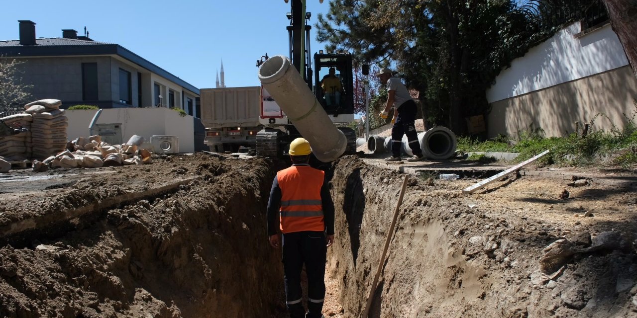 Eskişehir'de altyapı çalışmaları devam ediyor