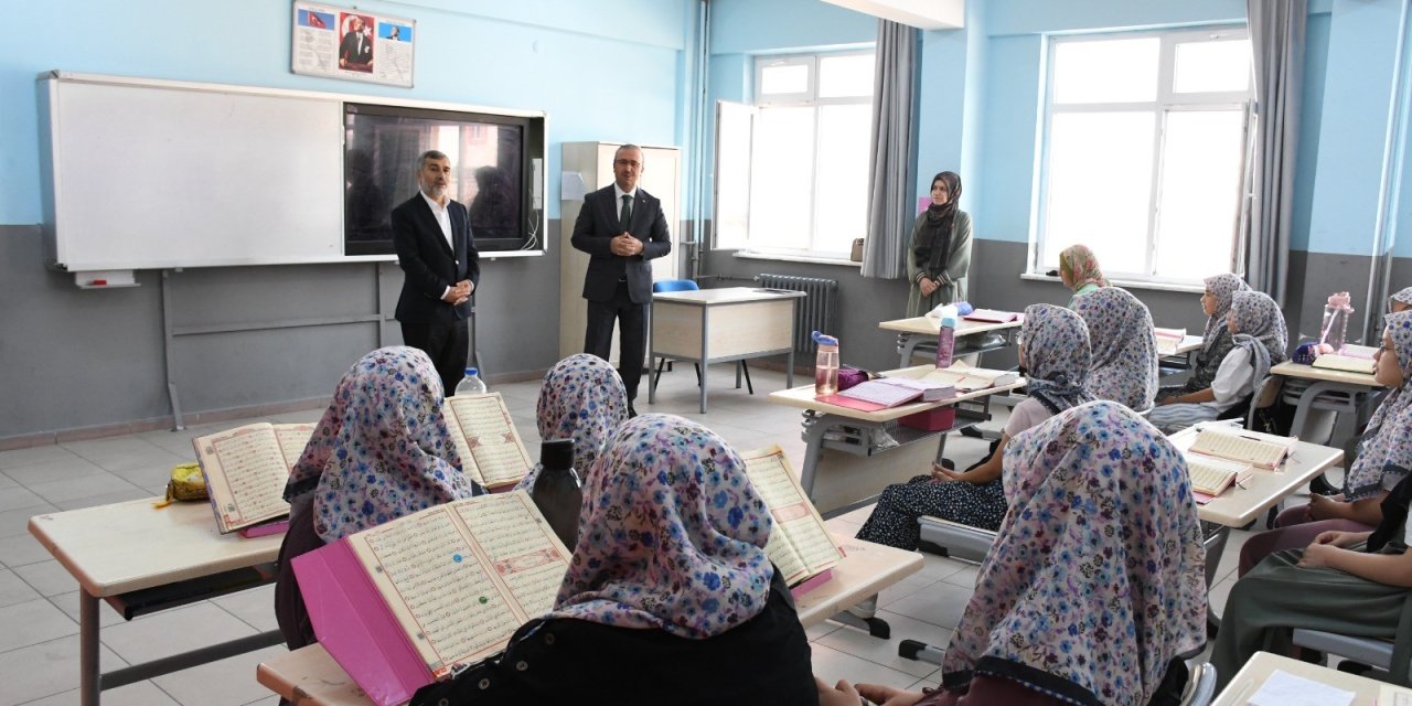 Eskişehir'de hafızlık yaz kursları incelendi